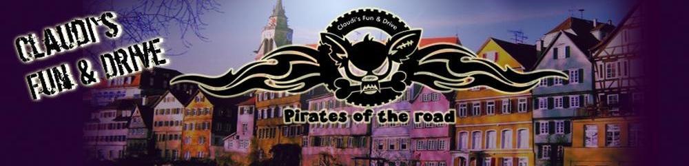Häuserfront von Tübinger Altstadt mit Logo